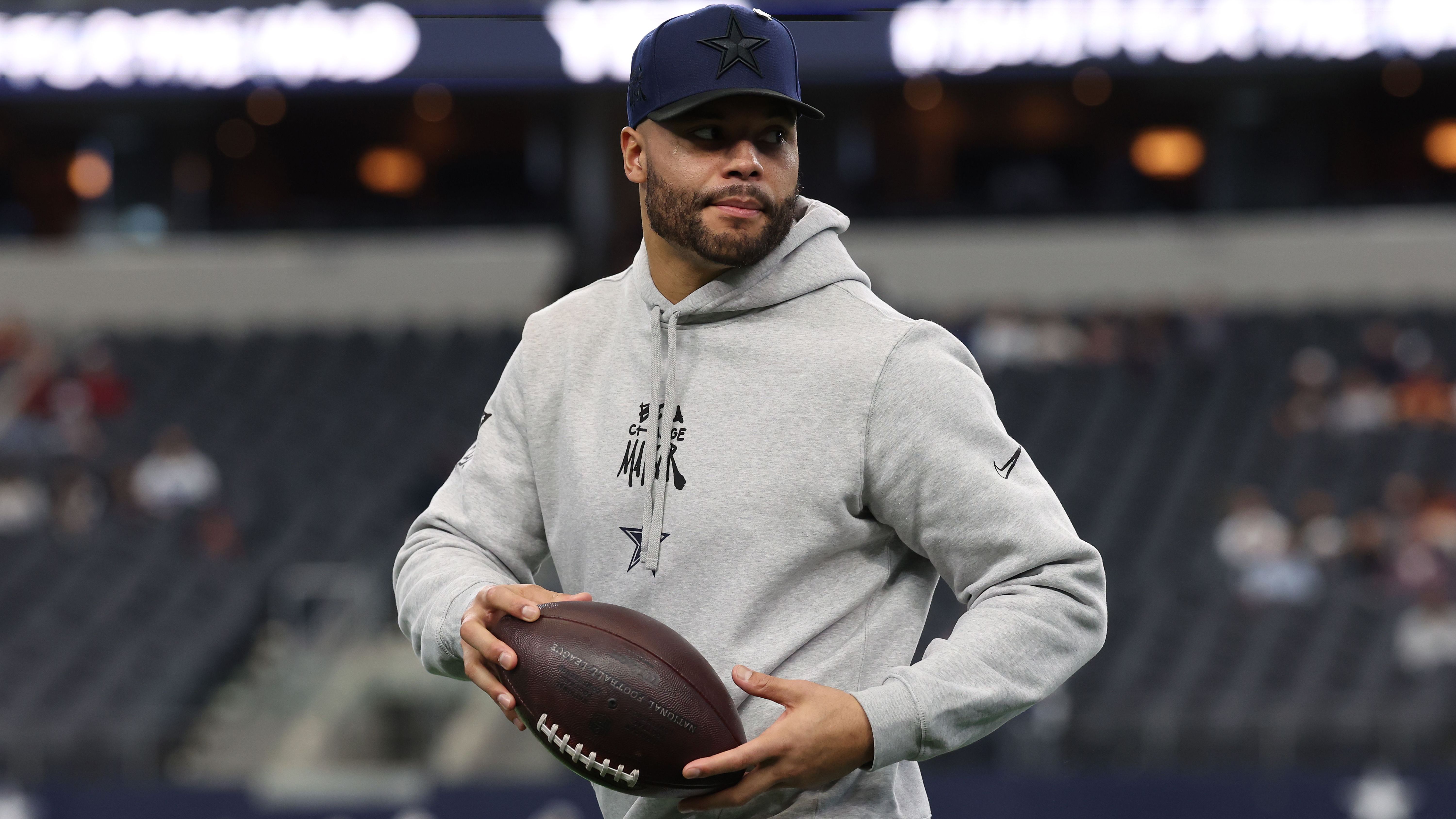 <strong>Dallas Cowboys: Dak Prescott</strong><br>Position: Quarterback<br>Gehalt 2025: 50,5 Millionen US-Dollar<br>Vertragsende: 2029