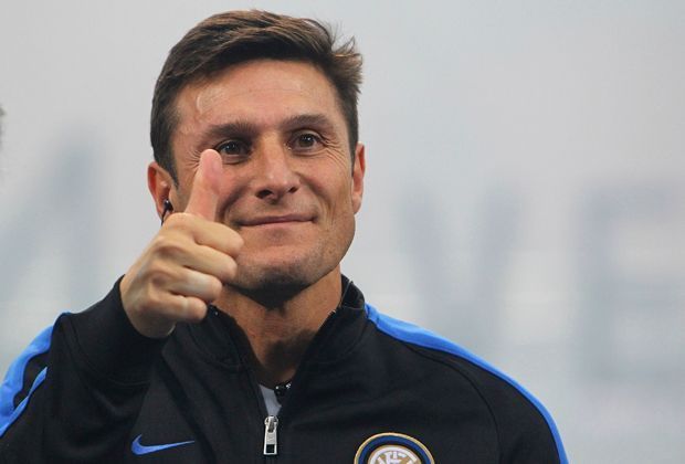 
                <strong>Javier Zanettis Top 11 </strong><br>
                Seine Fußballschuhe hat der Argentinier Javier Zanetti nach 22 Jahren an die Wand genagelt. Jetzt schwelgt die Inter Mailand-Legende in alten Erinnerungen und wählt eine originelle Traumelf früherer Weggefährten aus der europäischen Königsklasse. 
              