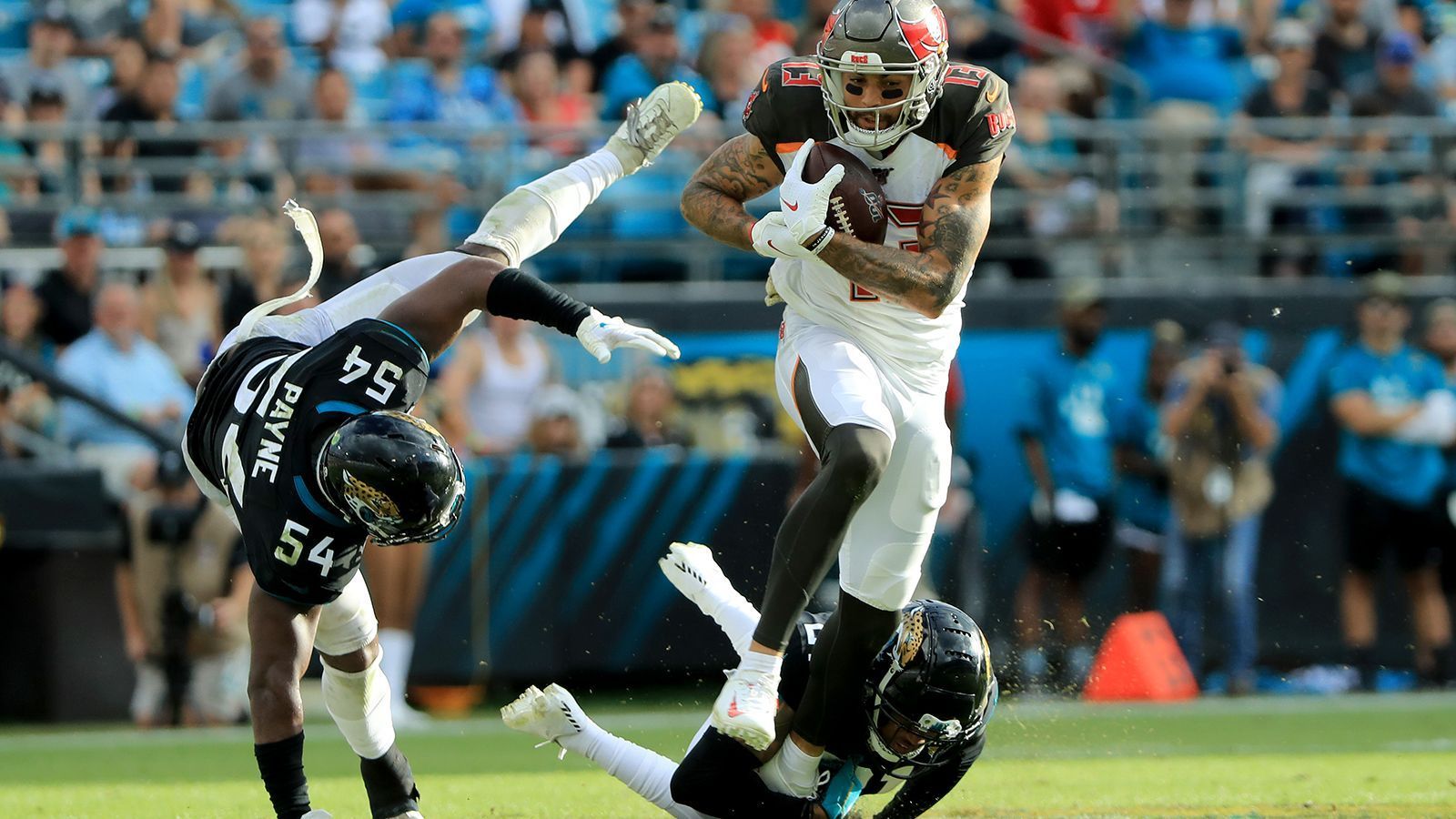 
                <strong>Platz 7: Mike Evans (Tampa Bay Buccaneers)</strong><br>
                Overall Rating: 92
              