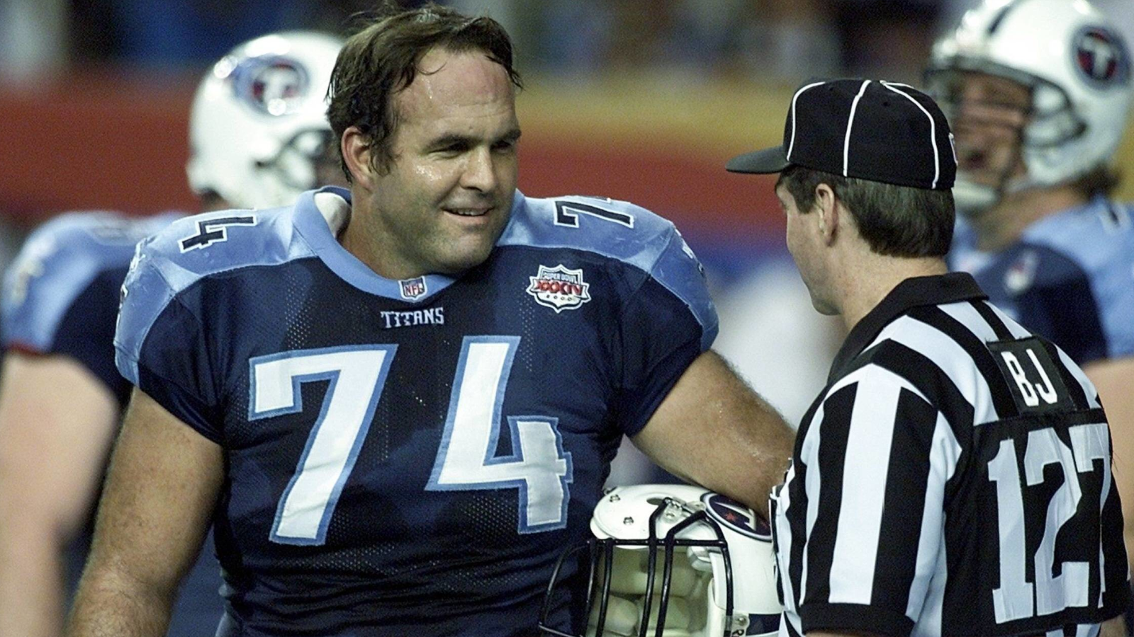 
                <strong>Platz 2 (geteilt): Bruce Matthews</strong><br>
                &#x2022; Nominierungen für den Pro Bowl: 14 -<br>&#x2022; Position: Guard -<br>&#x2022; Teams: Houston Oilers, Tennessee Oilers, Tennessee Titans -<br>
              