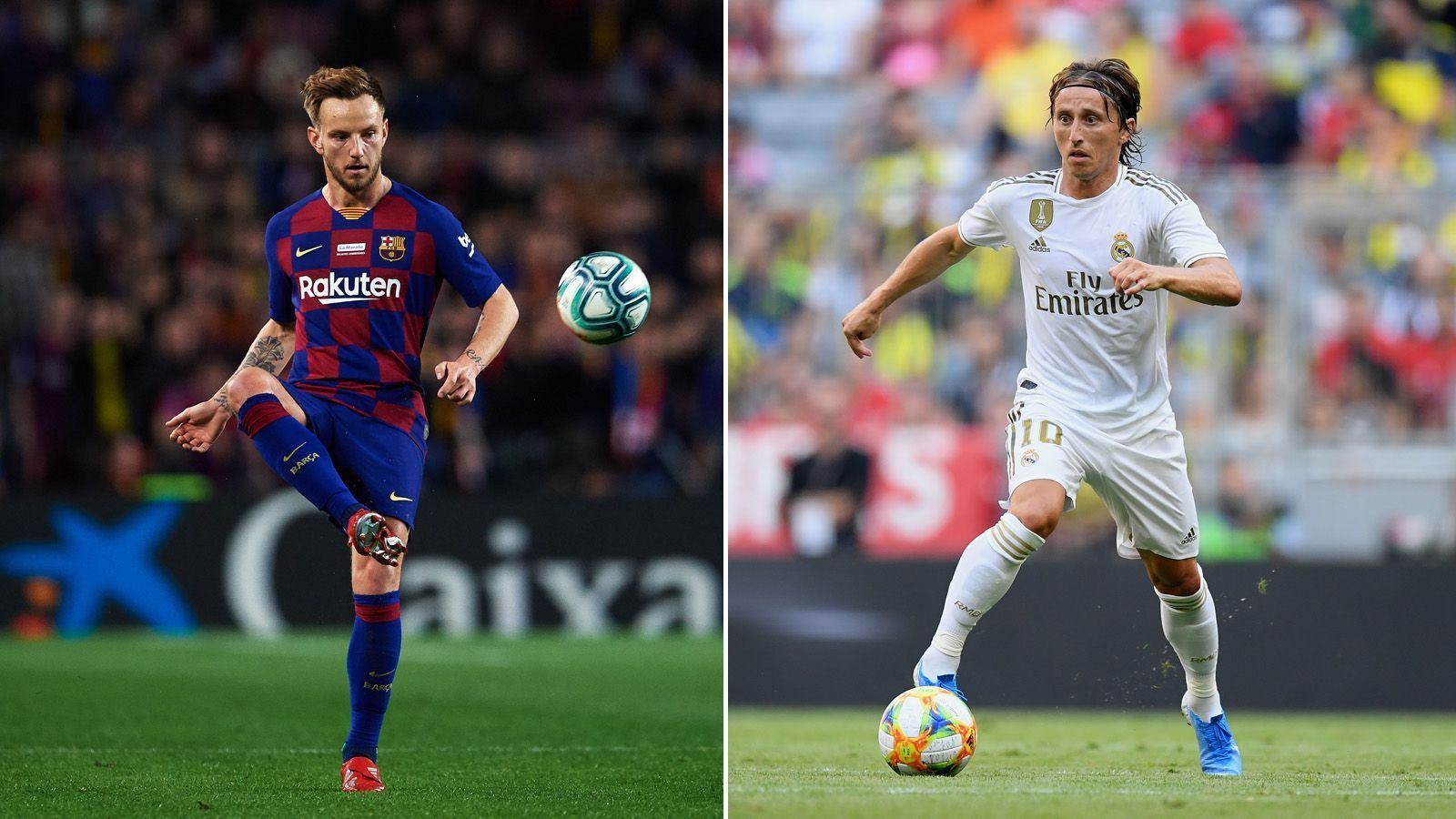 
                <strong>Ivan Rakitic vs. Luka Modric</strong><br>
                Beide sind auf ihrer Position nicht mehr unumstrittenen, aber wenn sie zum Einsatz kommen dennoch wichtig für ihr Team. Trotz seiner 34 Jahre sorgt Modric aber immer noch für Torgefahr und ist im bisherigen Saisonverlauf mit 2 Treffern und 5 Vorlagen an jedem fünften Treffer der Madrilenen beteiligt. Rakitic selbst konnte sich noch nicht in die Torschützenliste eintragen und kann bisher auch nur zwei Torvorlagen verbuchen. Daher geht dieser Punkt an den Weltfußballer von 2018. Stand: 3 zu 5.
              