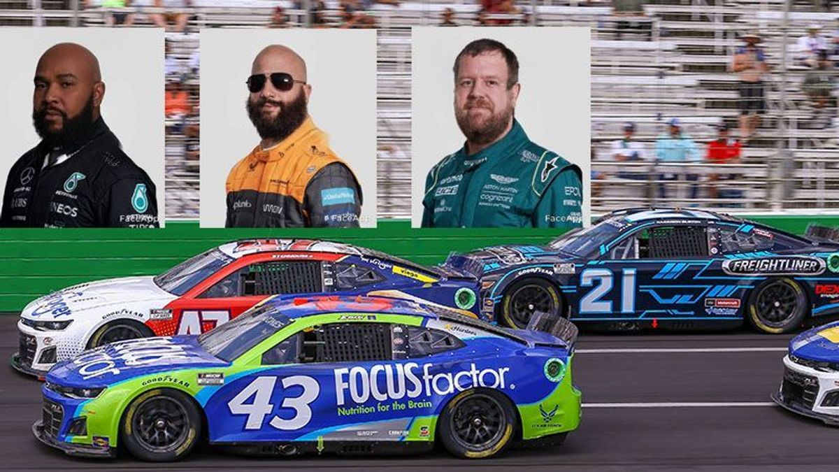 Spaß mit der Face-App - Hamilton, Vettel, Ricciardo und Co. als Nascar-Fahrer