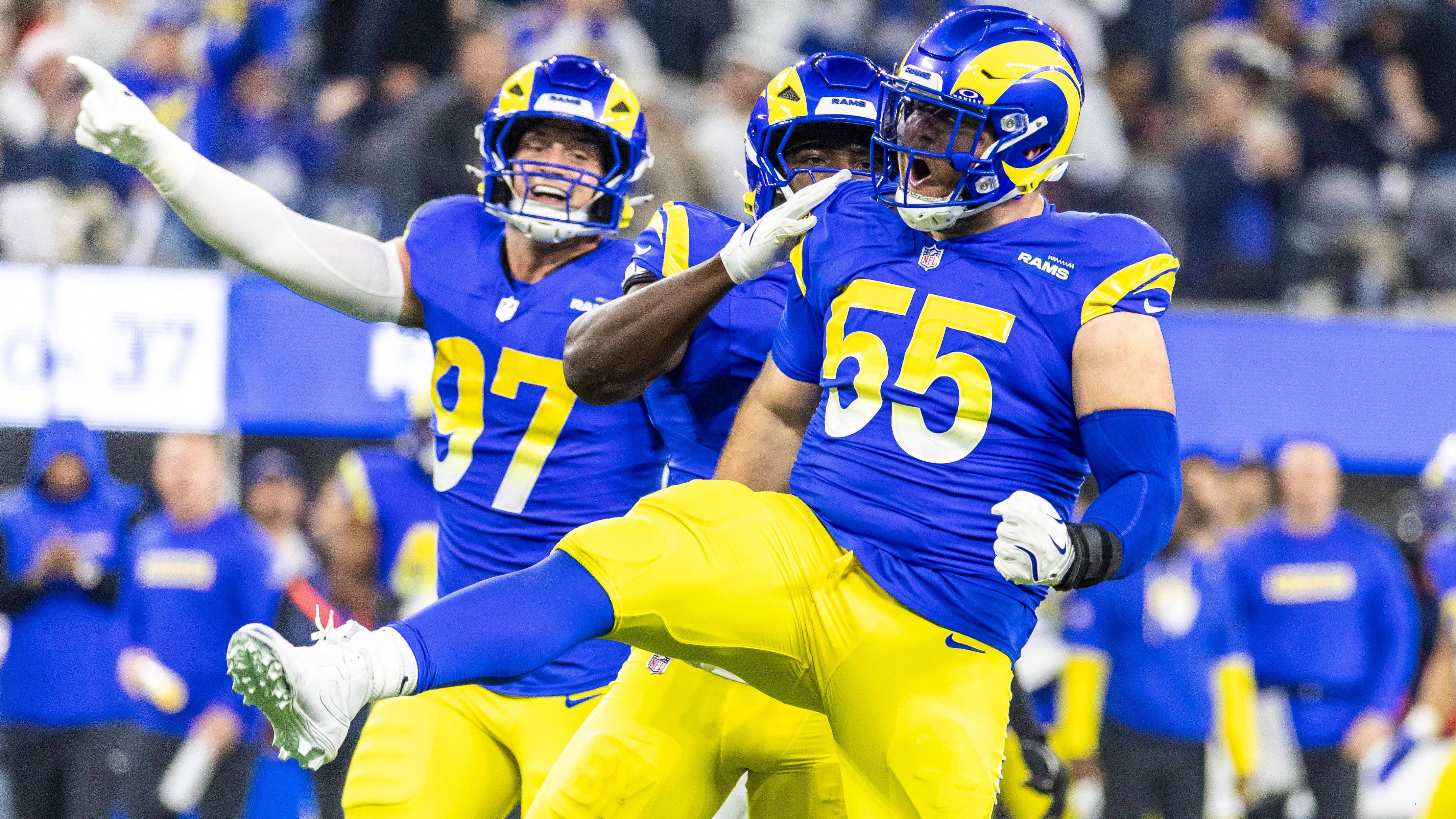 <strong>Platz 17: Los Angeles Rams</strong><br>Gegnerbilanz in 2024: 142-147<br>Prozentualer Anteil der Siege der Gegner: 49,1