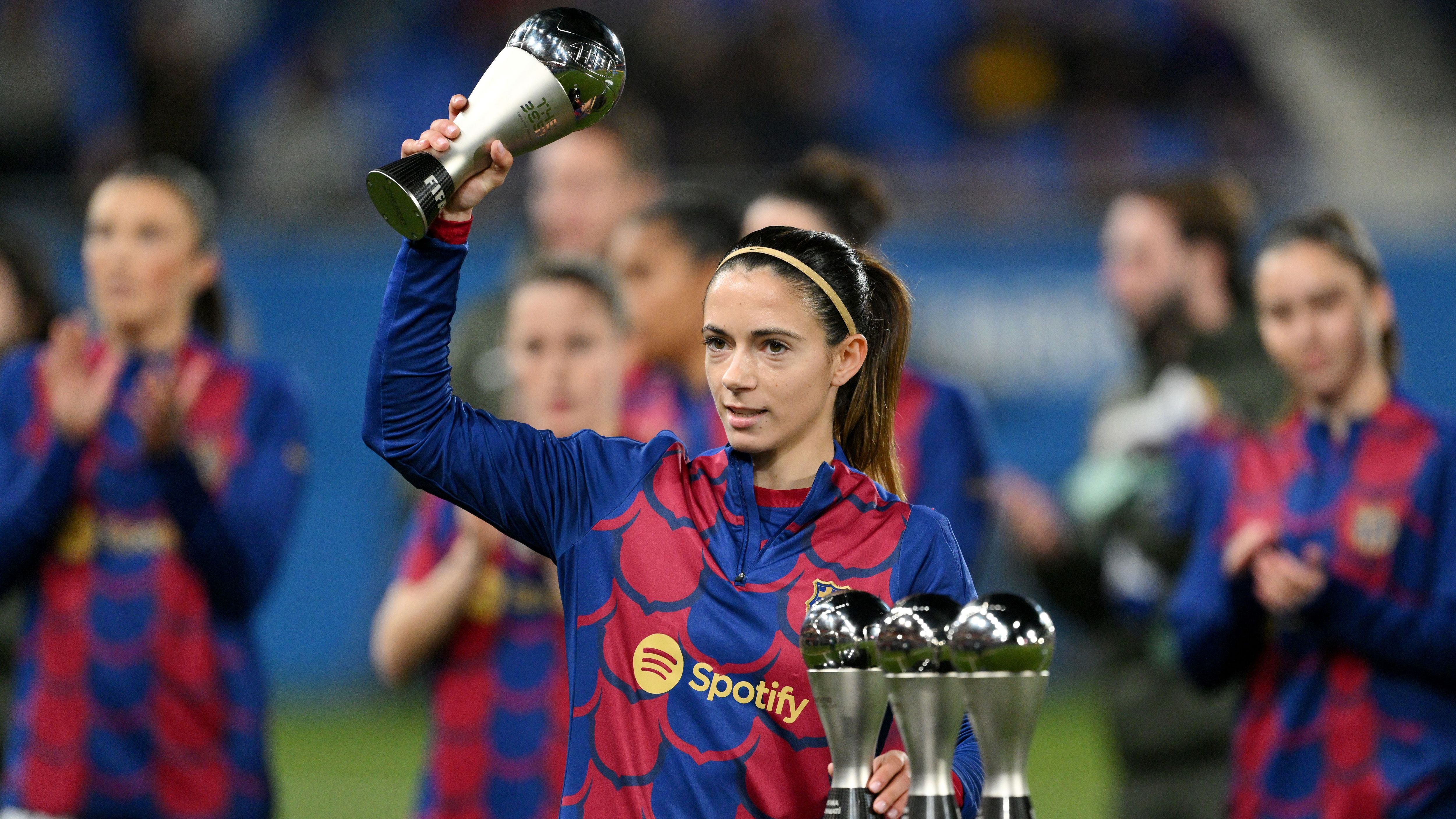 <strong>Women's Club of the Year: Frauen-Team des Jahres</strong><br>Team: FC Barcelona<br>Spanischer Meister, Pokalsieger und Champions League-Sieger. 2024 führte kein Weg an den Frauen des FC Barcelona vorbei.