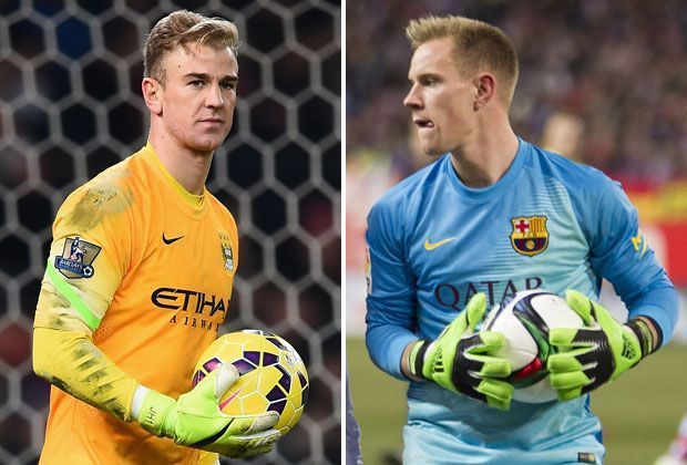 
                <strong>Joe Hart vs. Marc-Andre ter Stegen</strong><br>
                Das Duell der beiden Torhüter ist ein denkbar knappes. Dennoch entscheidet der in der Königsklasse gesetzte ter Stegen diese Auseinandersetzung für sich. Schließlich heißt es englischer gegen deutscher Keeper ... City 0:1 Barcelona.
              