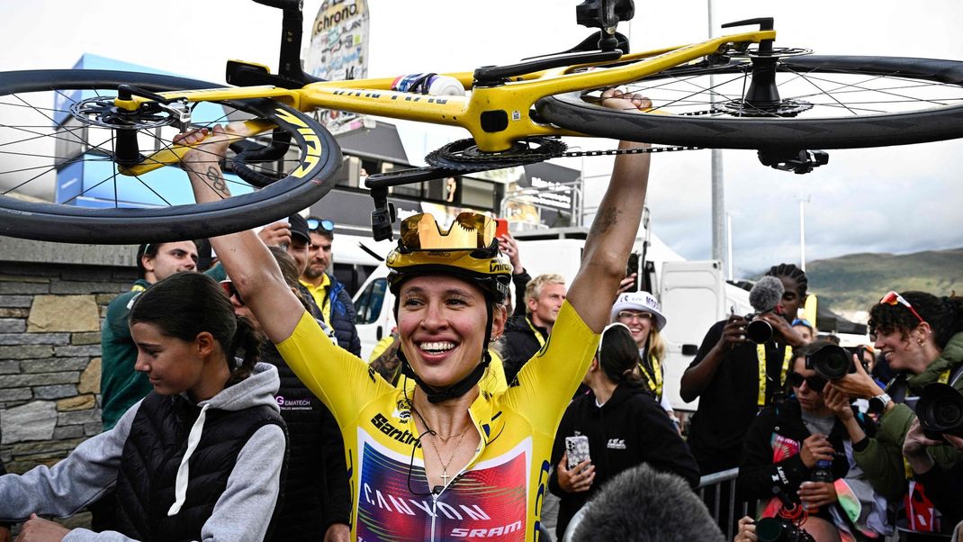 Profi-Radsportlerin Katarzyna Niewiadoma hält den Titel der&nbsp;Tour de France.&nbsp;