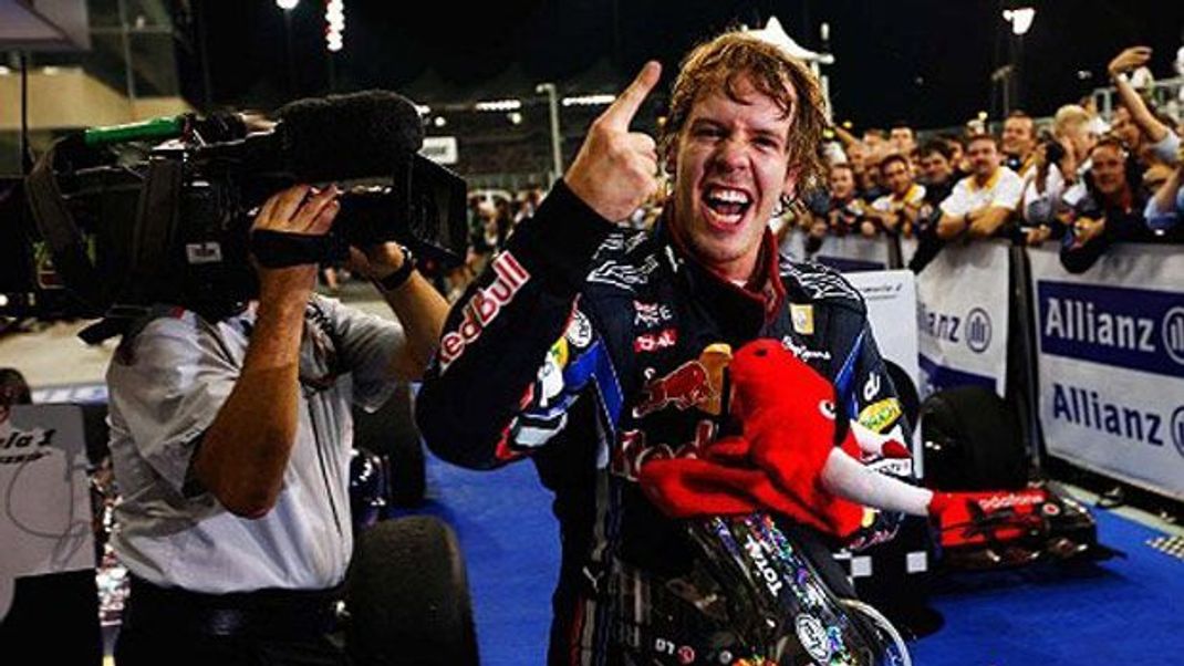 Weltmeister 2010: Der Vettel-Finger war geboren