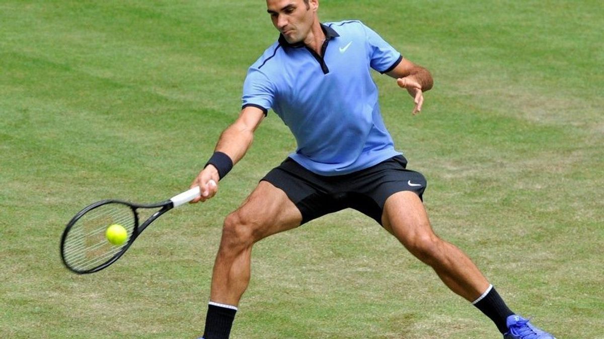 Roger Federer hat den neunten Titel in Halle im Visier