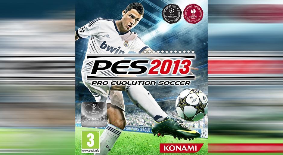 
                <strong>PES 2013</strong><br>
                Heute ist er das Gesicht von FIFA, damals war Superstar Cristiano Ronaldo noch bei Pro Evolution Soccer auf dem Cover.
              