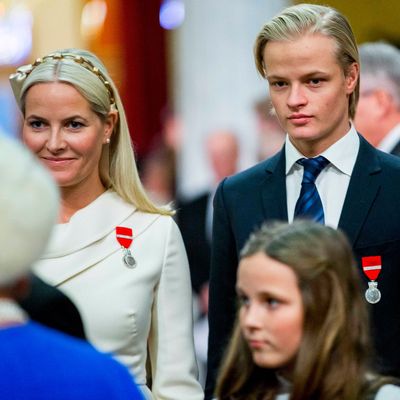 Mette-Marit und ihr Sohn Marius Borg Høiby