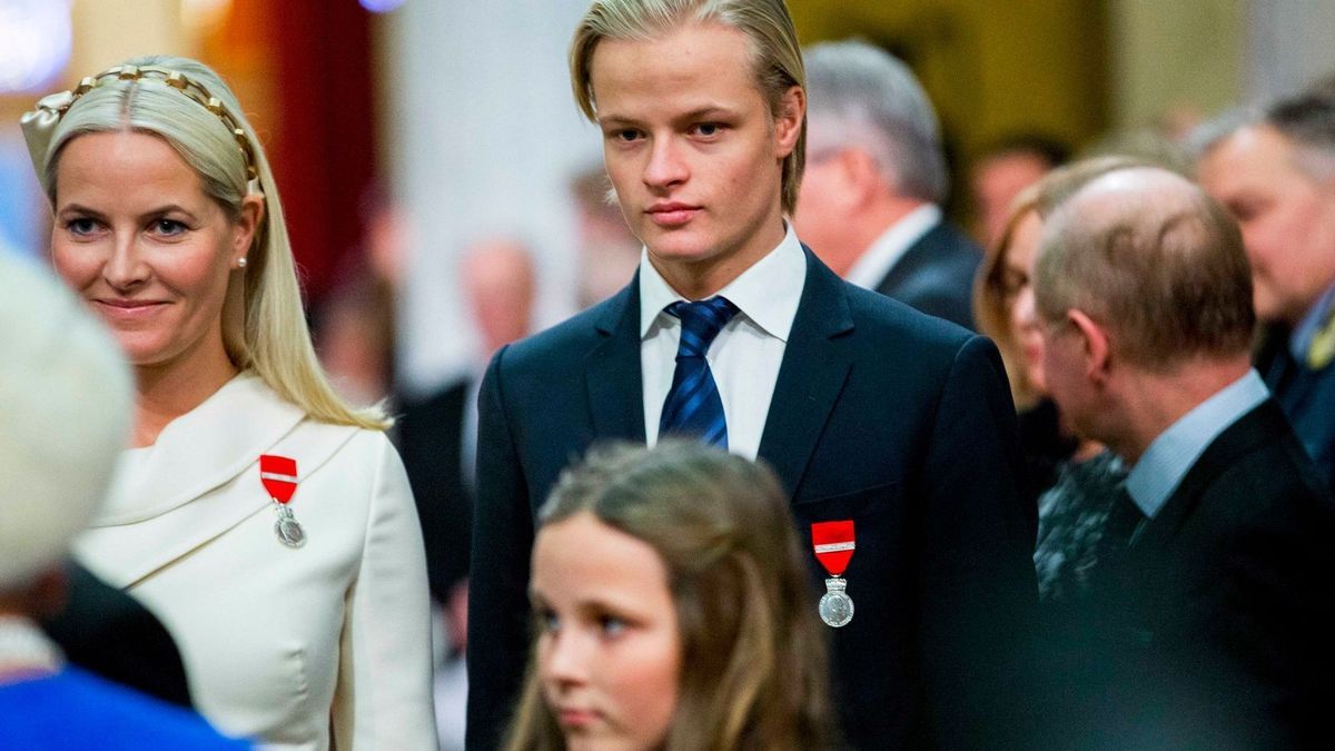 Mette-Marit und ihr Sohn Marius Borg Høiby