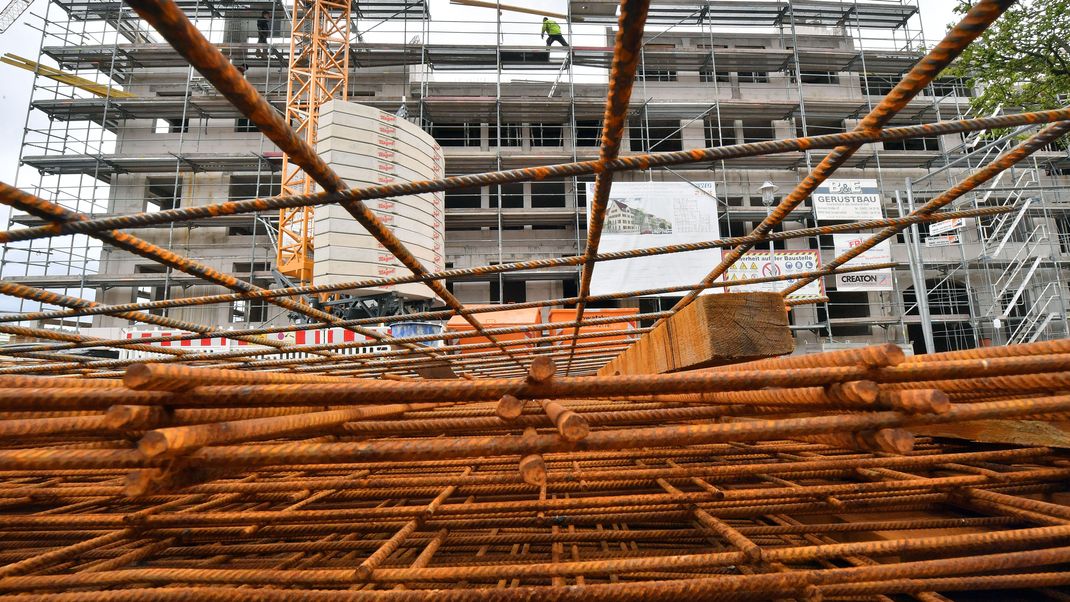 Neue Wohnungen werden gebaut.