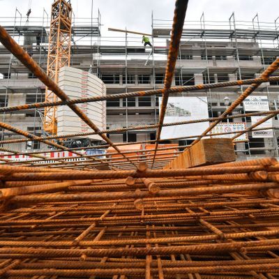 Neue Wohnungen werden gebaut.