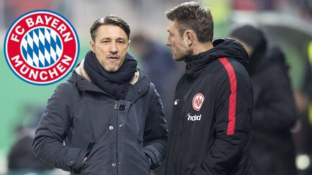 
                <strong>Niko Kovac (ab 1. Juli 2018 beim FC Bayern München)</strong><br>
                Nach längerer Suche ist es nun offiziell! Niko Kovac (li.) kehrt im Sommer 2018 zu seinem früheren Verein Bayern München zurück - als Trainer. Der einstige Mittelfeldspieler tritt die Nachfolge von Jupp Heynckes an. Das gaben die Münchner am 13. April bekannt. Der 46-jährige Deutsch-Kroate leistete bislang vor allem bei Eintracht Frankfurt tolle Aufbauarbeit, nachdem er den Klub zunächst vor dem Abstieg bewarte, dann stabilisierte und in der laufenden Saison sogar noch ins internationale Geschäft führen könnte. Zuvor war Kovac schon Nationaltrainer Kroatiens und Co-Trainer bei RB Salzburg. In München unterzeichnete er einen Vertrag bis 2020, nimmt auch Bruder Robert (re.) mit an die Säbener Straße. Niko Kovac spielte zwischen 2001 und 2003 für den FCB, Bruder Robert von 2001 bis 2005. 
              