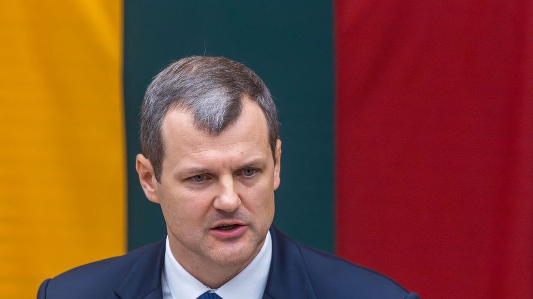 Regierungschef unter Druck: Gintautas Paluckas kündigt nach massiver Kritik seinen Rückzug an.