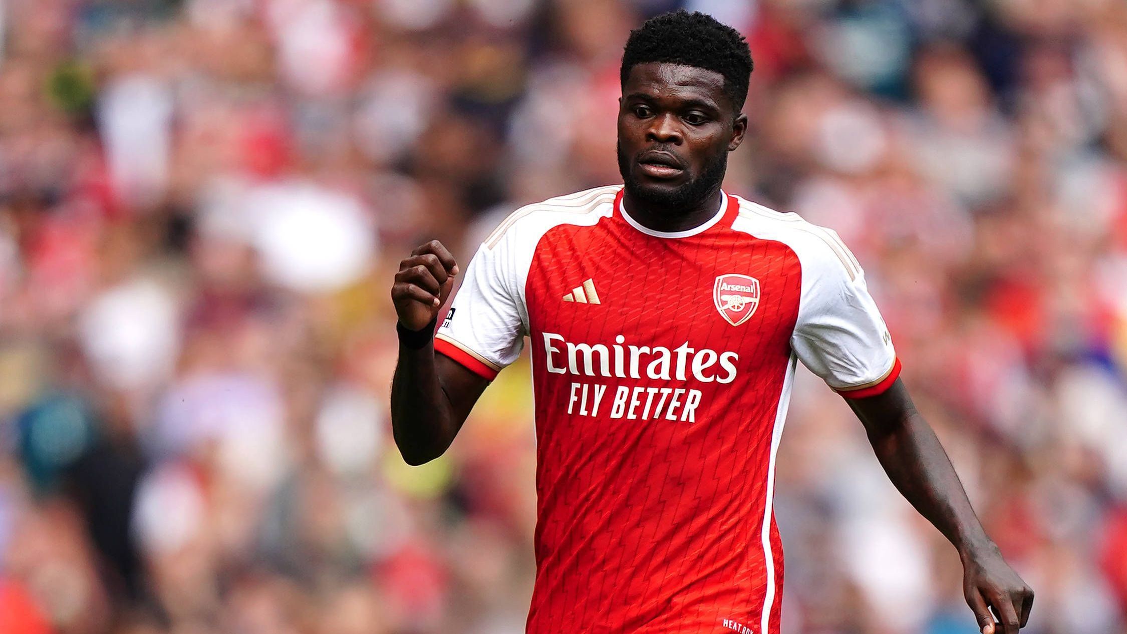 <strong>Platz 2 - Thomas Partey</strong><br><strong>Ablösesumme:</strong> 50 Millionen Euro<br><strong>Aufnehmender Verein:</strong> FC Arsenal<br><strong>Abgebender Verein:</strong> Atletico Madrid<br><strong>Zeitpunkt des Wechsels:</strong> 5. Oktober 2020