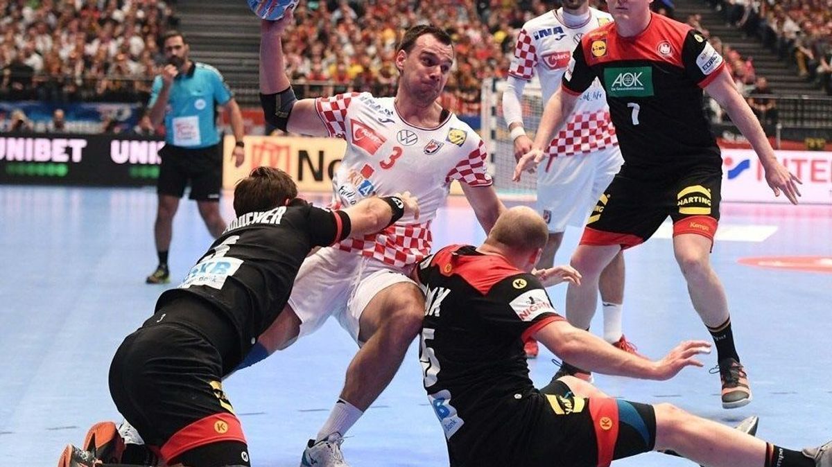 Die deutschen Handballer verlieren gegen Kroatien