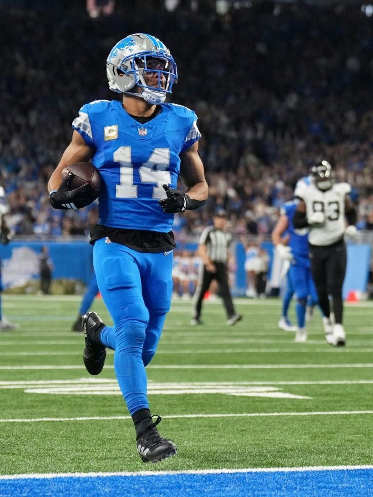 Sammelte zwei Touchdowns: Amon-Ra St. Brown