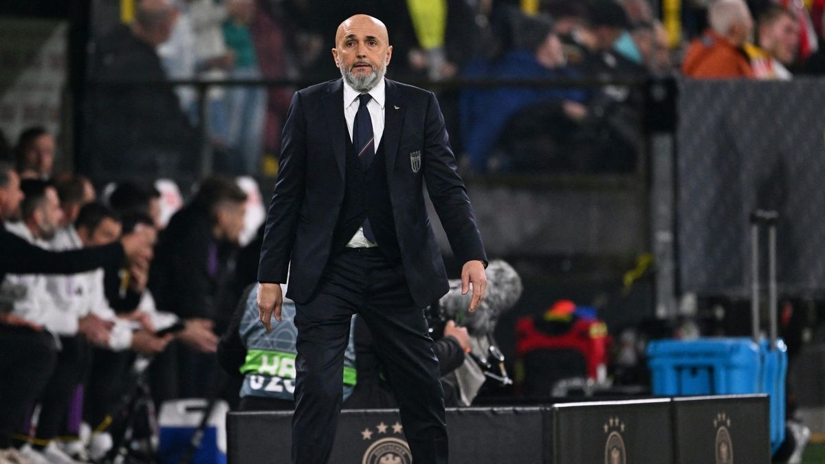 Italiens Nationaltrainer Luciano Spalletti