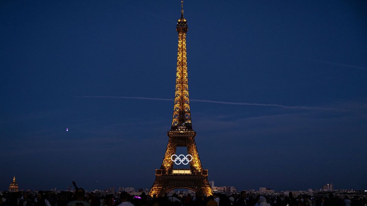 Der Eiffelturm in Paris