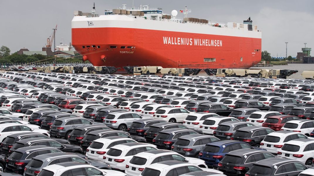 Autoterminal der BLG Logistics Group in Bremerhaven