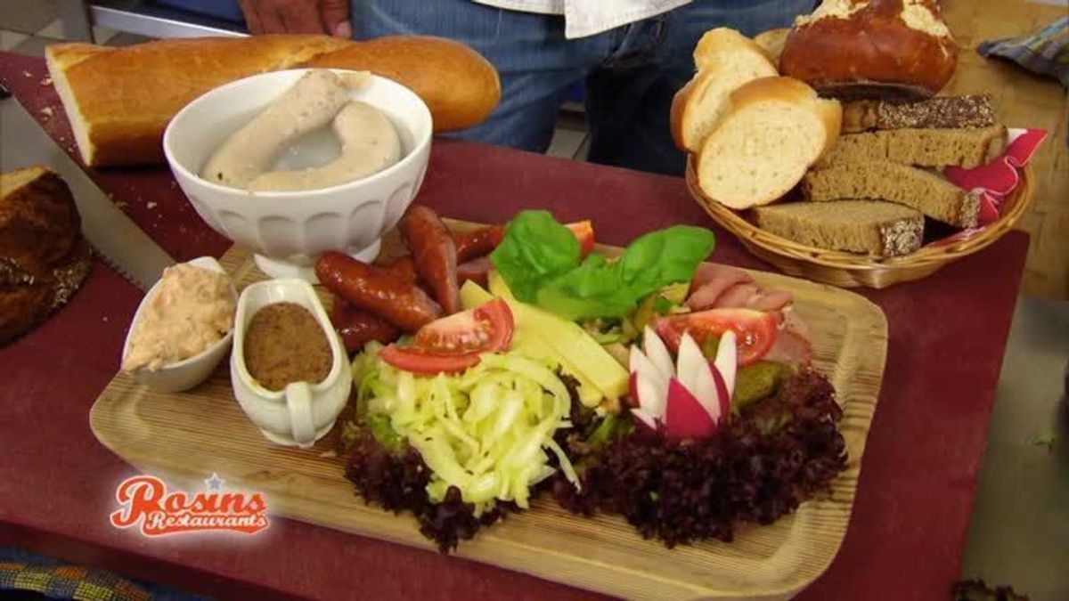 Rosins Rezept: Bayerische Jauseplatte