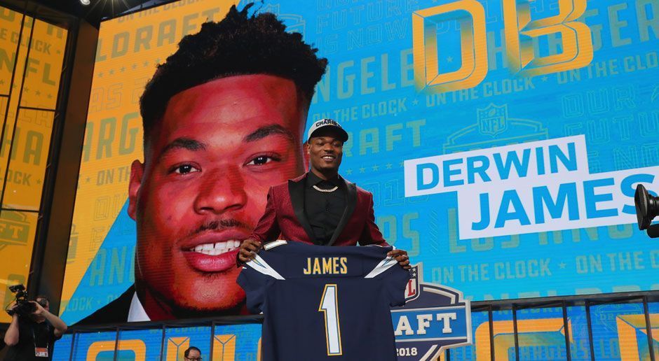 
                <strong>17. Derwin James (Defensive Back, Los Angeles Chargers) </strong><br>
                Vermutetes Gehalt: 12.489.664 US-Dollar, davon 7.163.392 US-Dollar Signing Bonus.
              