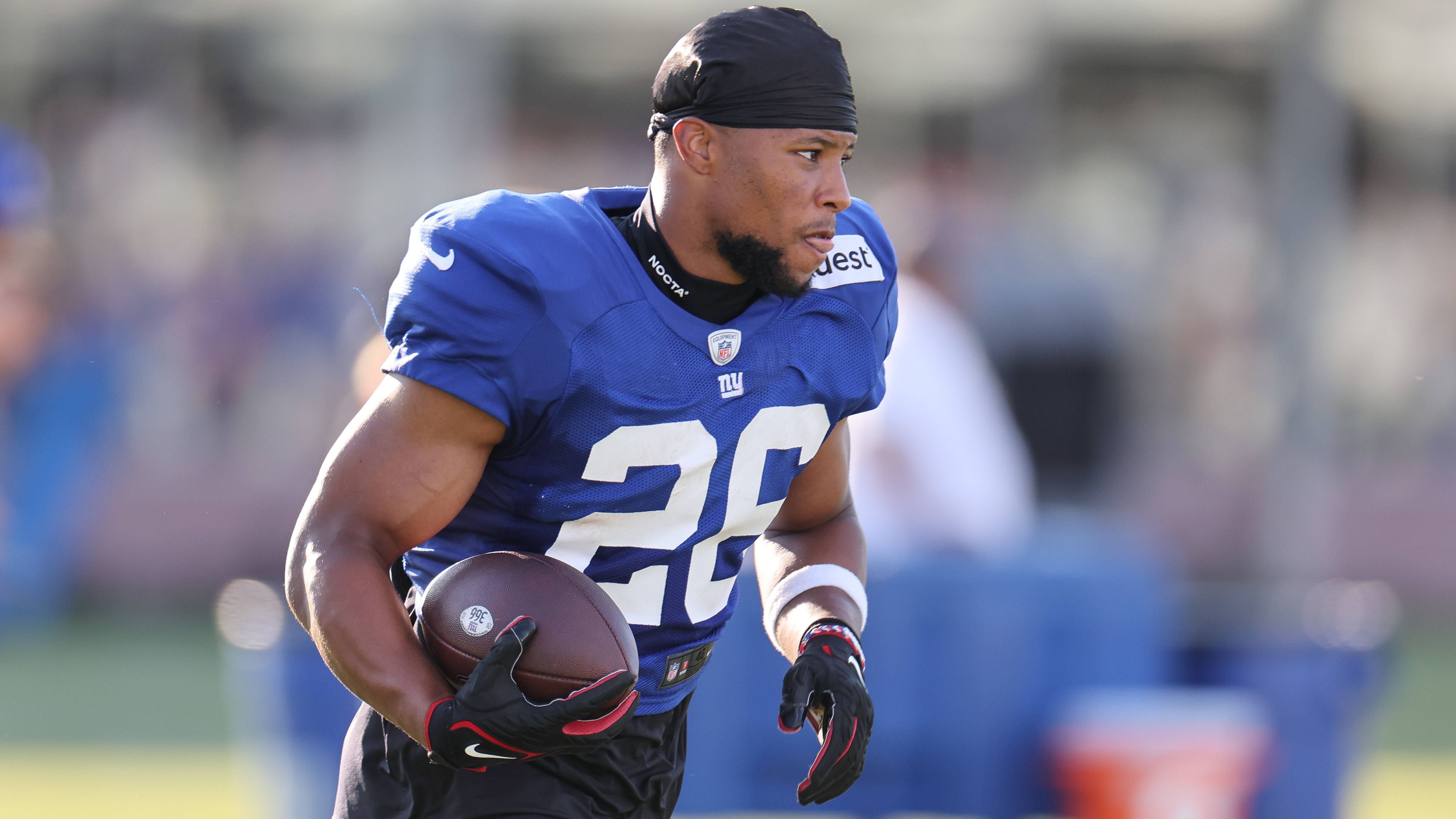 <strong>Platz 31: Saquon Barkley</strong><br>- Running Back<br>- New York Giants