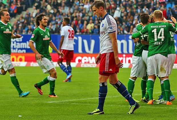 
                <strong>Hamburger SV - Werder Bremen 0:2</strong><br>
                Hamburg wird nach der Pause stärker, kommt aber kaum zu klaren Chancen. In der Nachspielzeit schließt Petersen mit seinem zweiten Tor des Tages einen Konter ab. Bremen siegt verdient im Nordderby, der HSV ernet Pfiffe
              