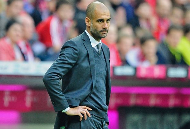 
                <strong>Unzufriedener Maestro</strong><br>
                Bayern-Coach Pep Guardiola ist nach dem 0:2-Rückstand mehr als bedient und scheint nicht zufrieden mit seinem Team zu sein.
              