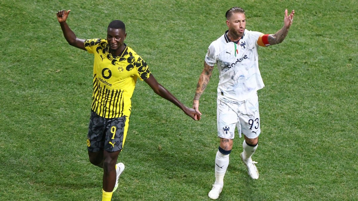 Sieggarant: Dortmunds Guirassy (l.) neben Ramos
