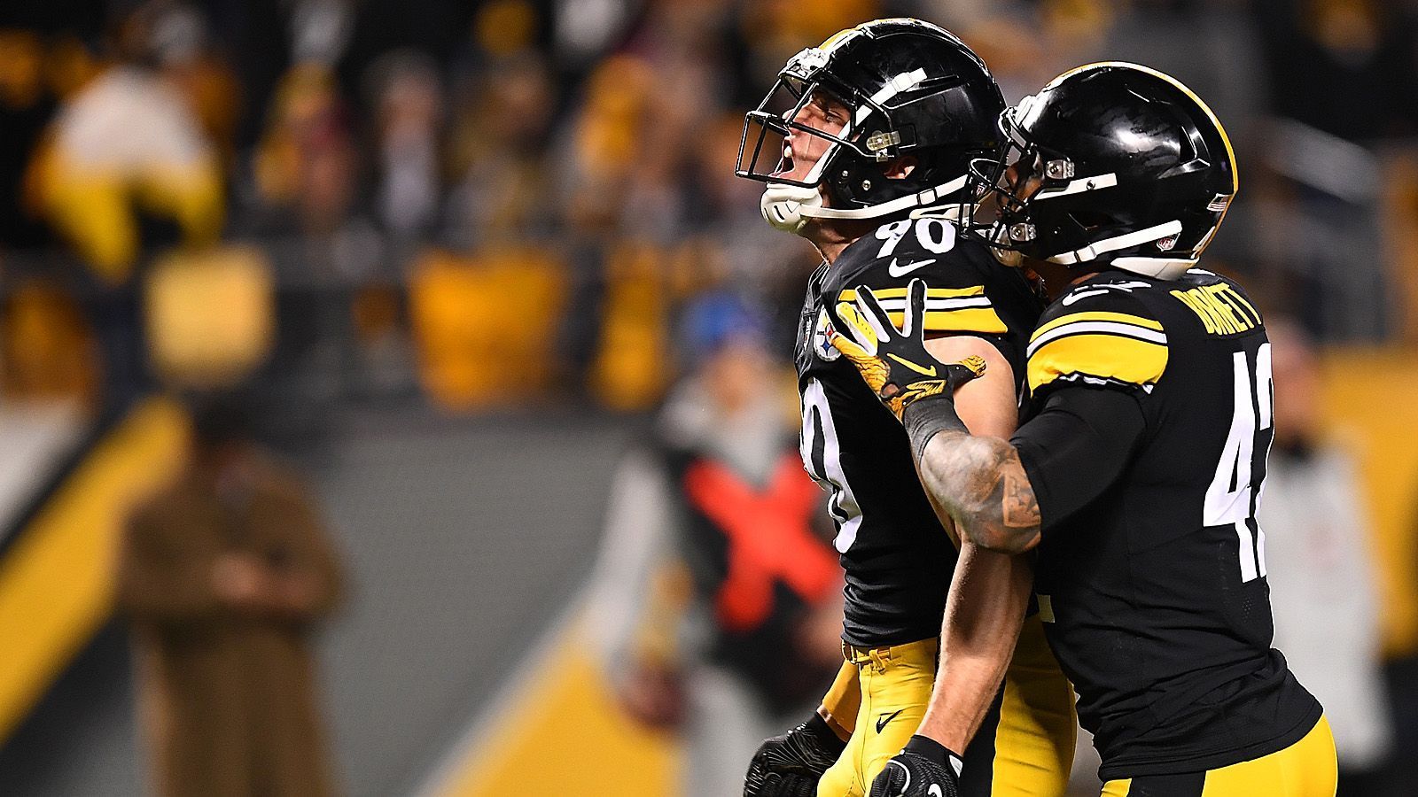 
                <strong>Pittsburg Steelers - 8</strong><br>
                Pittsburg Steelers - 8 Playoff-Teilnahmen in Serie (1972-79)
              
