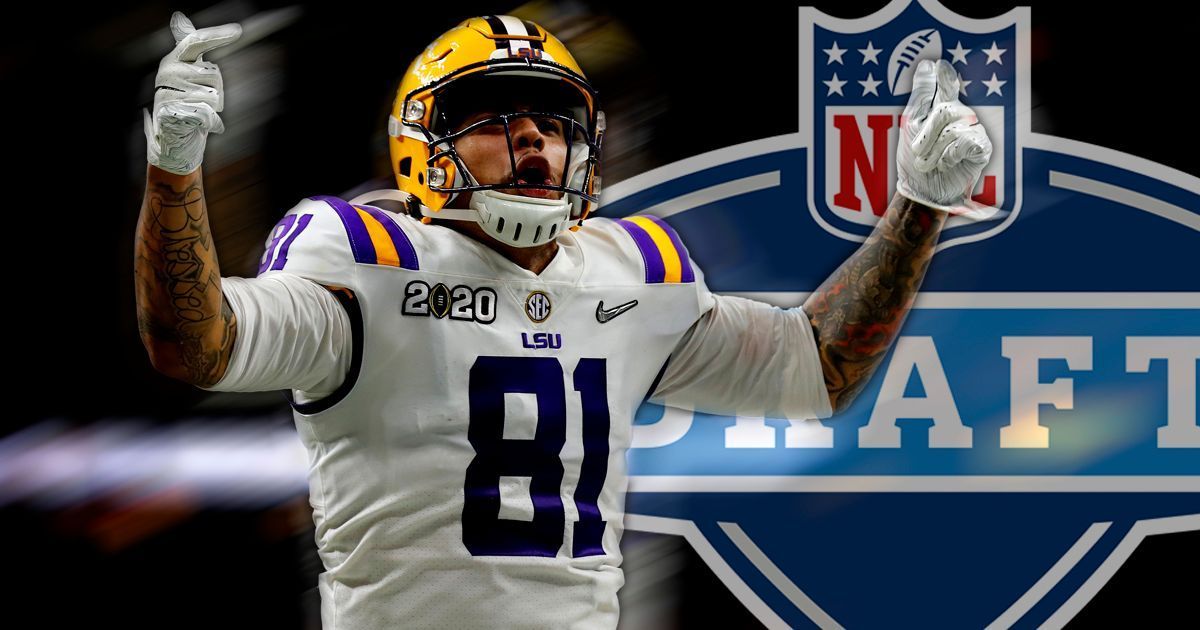 
                <strong>Thaddeus Moss (LSU)</strong><br>
                Thaddeus Moss entscheidet sich gegen ein viertes und letztes Jahr am College und meldet sich für den NFL Draft 2020 an. Im National Championship Game gegen Clemson verbuchte der Sohn von NFL-Legende Randy Moss noch zwei Touchdowns bei fünf Catches. Der Tight End beendet die Saison mit 570 Receiving-Yards und insgesamt vier Touchdowns. Kein Tight End spielte je eine produktivere Saison für LSU. 
              