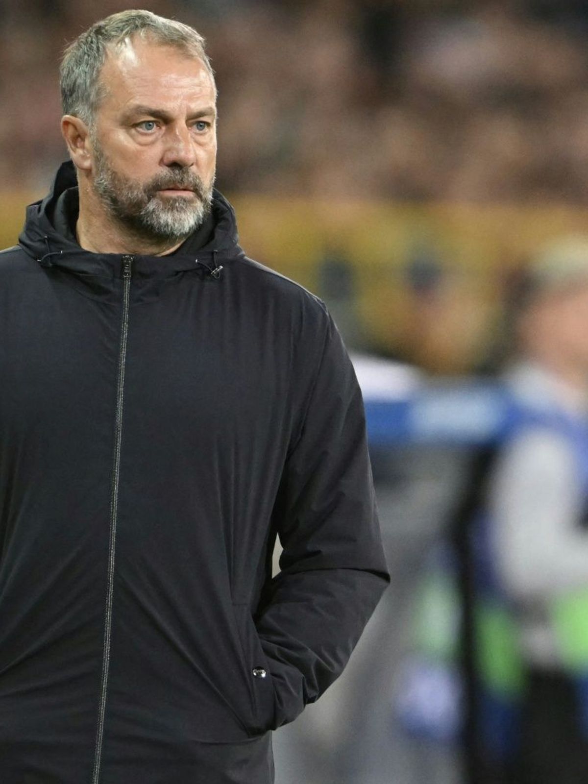 Hansi Flick war nach dem Spiel in Brügge bedient