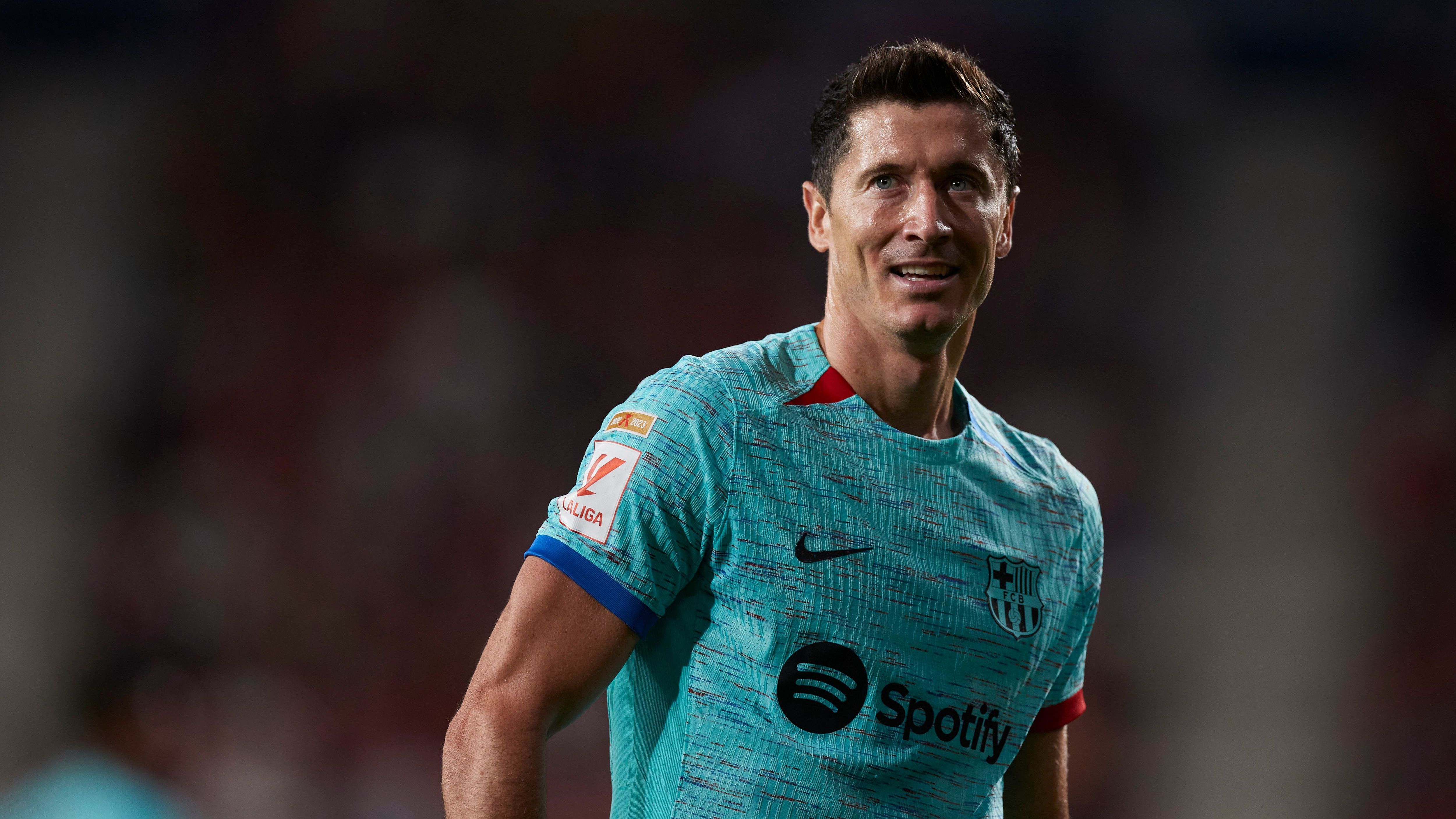 <strong>Robert Lewandowski</strong><br>Position: Stürmer <br>Klub: FC Barcelona