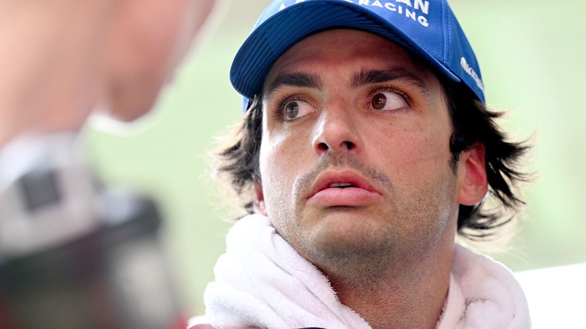 War nach dem kleinen Gerangel mit Lewis Hamilton nicht glücklich: Carlos Sainz