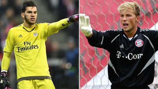 
                <strong>Torhüter: Ederson (Benfica) - Michael Rensing (FC Bayern)</strong><br>
                Torhüter: Ederson (Benfica) - Michael Rensing (FC Bayern). Ederson ersetzt aktuell den brasilianischen Nationalkeeper Julio Cesar bei Benfica Lissabon. Rensing zählt lange Zeit als potenzieller Nachfolger von Oliver Kahn bei den Bayern. Momentan hütet er das Tor von Fortuna Düsseldorf.
              