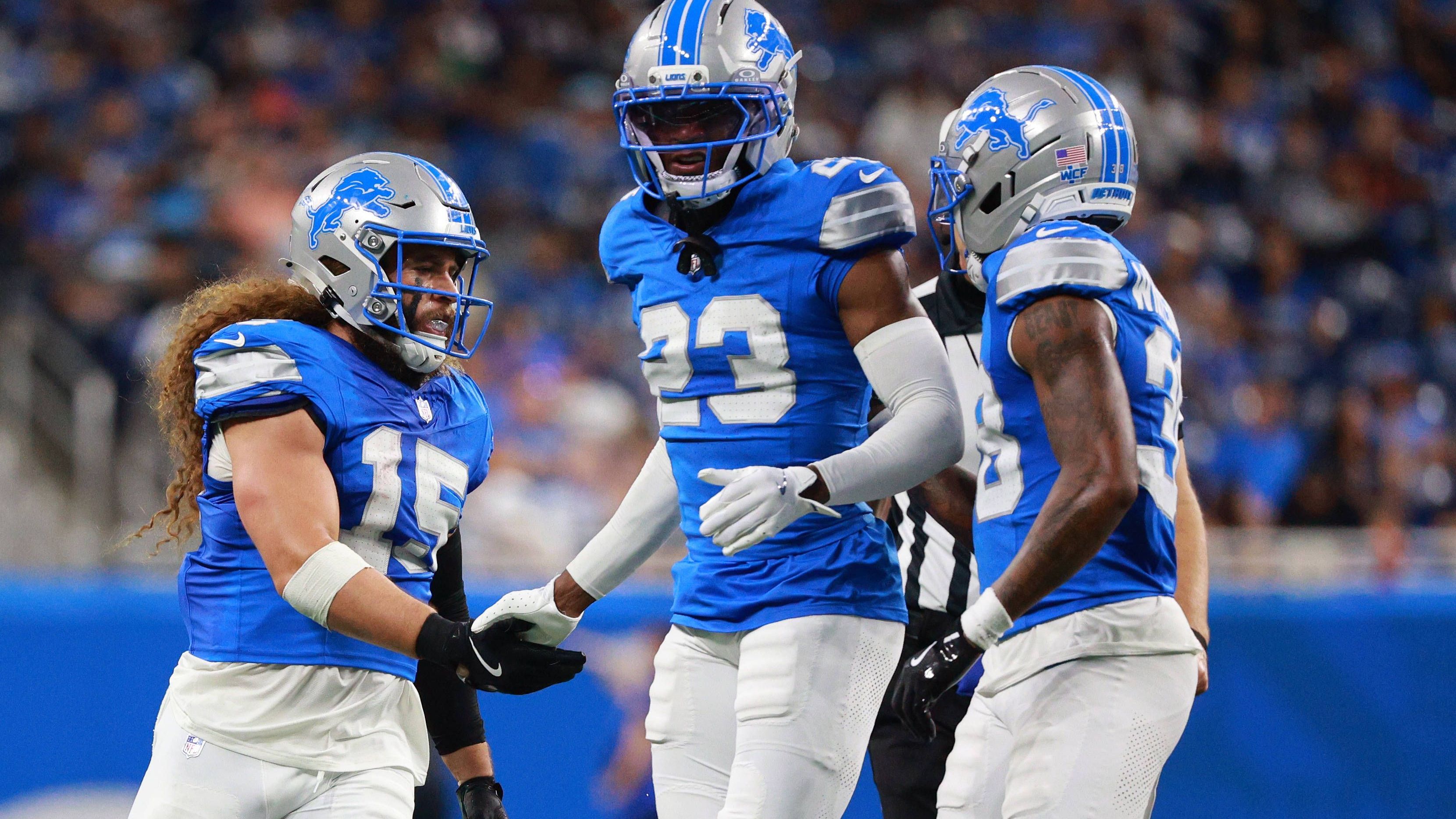 <strong>Detroit Lions</strong><br>QB Hendon Hooker<br>CB Dicaprio Bootle<br>OL Keaton Sutherland