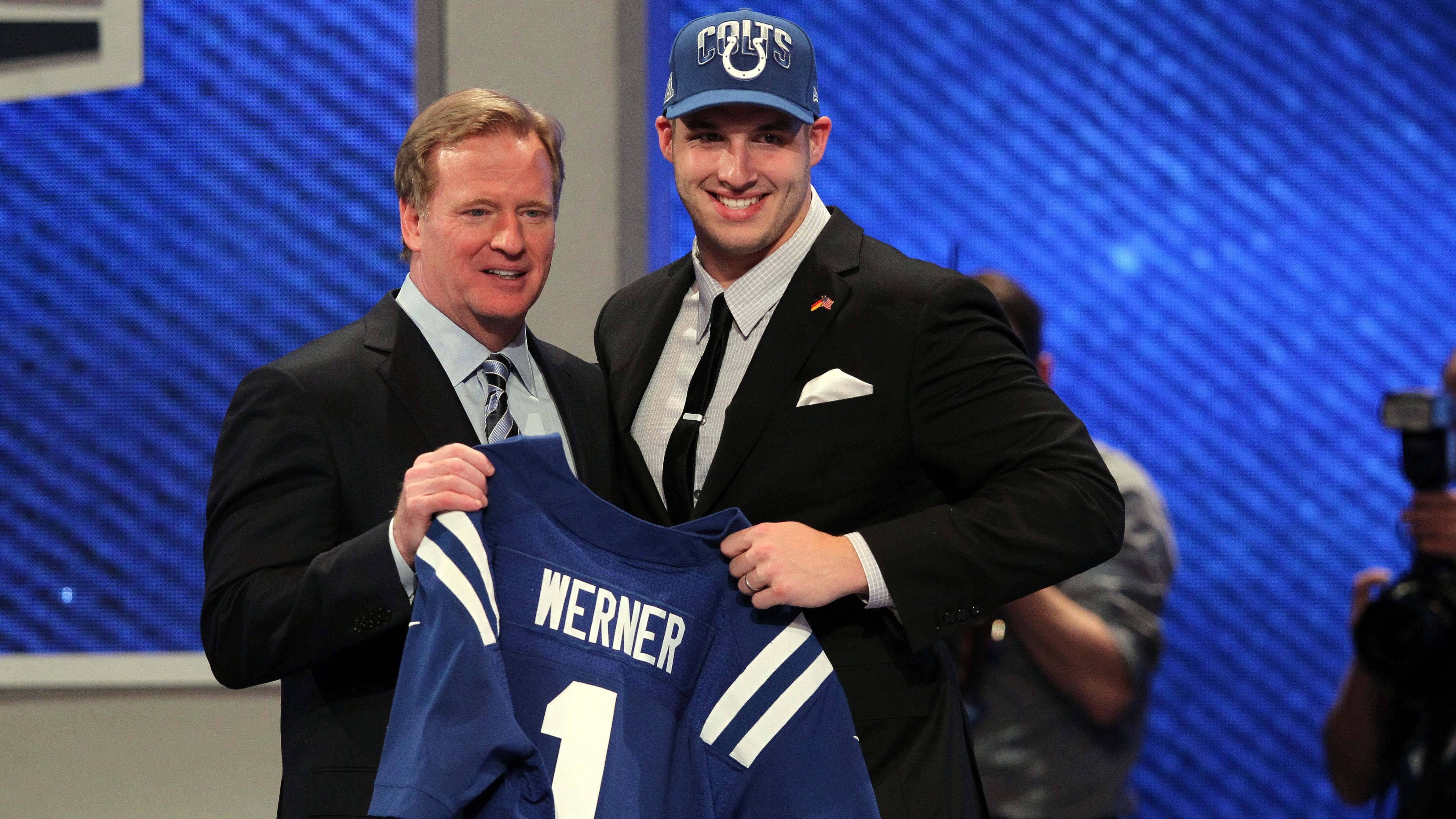 <strong>Björn Werner (Defensive End)</strong><br>Draft-Jahr: 2013<br>Runde: 1 (Position 24)<br>Team: Indianapolis Colts<br>In der NFL von: 2013 bis 2016 (2016 bei den Jacksonville Jaguars)