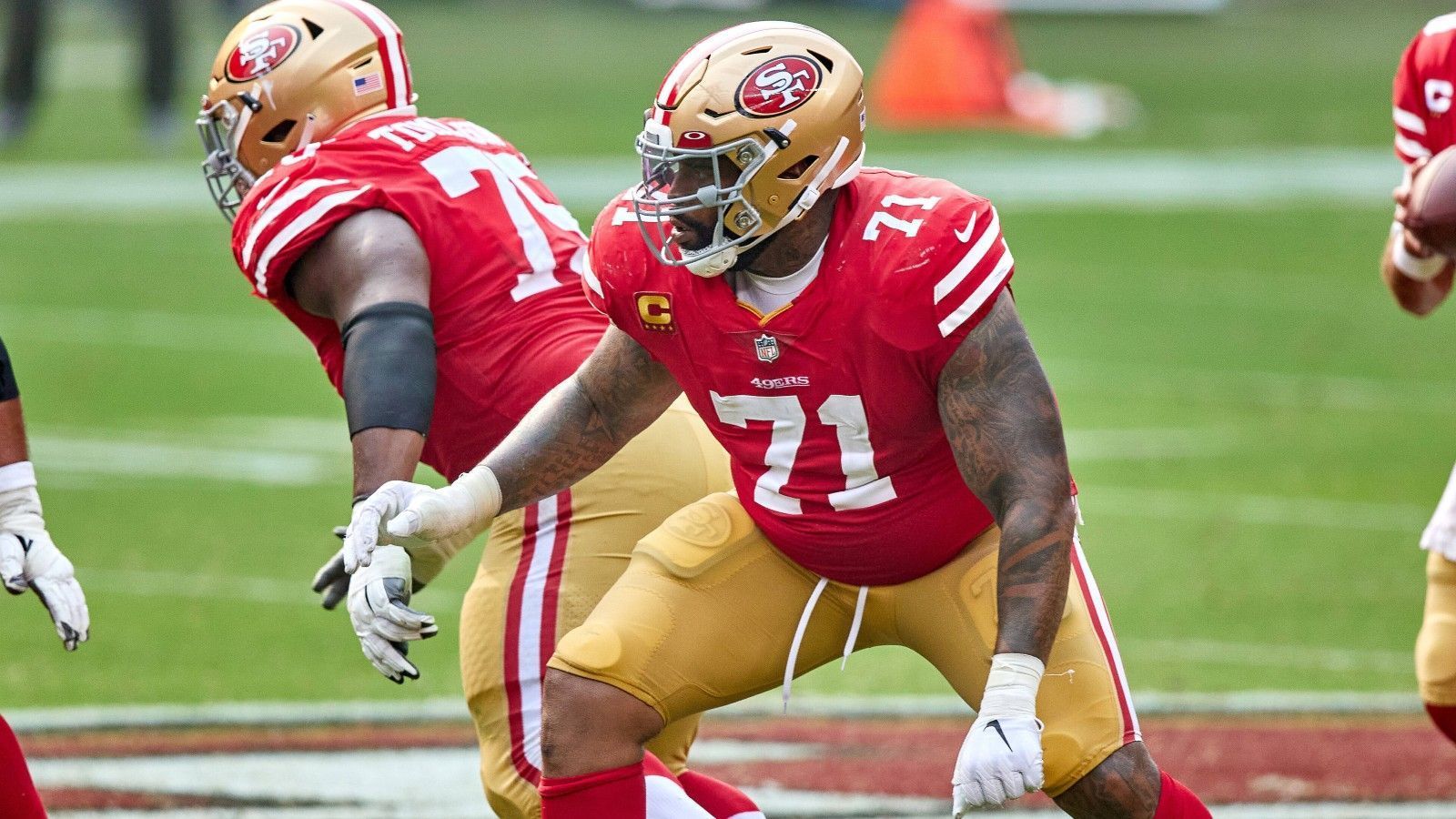 
                <strong>1. Platz: Trent Williams</strong><br>
                &#x2022; San Francisco 49ers<br>&#x2022; Vertragsdauer: 6 Jahre<br>&#x2022; Jahresgehalt: 23 Millionen Dollar<br>
              