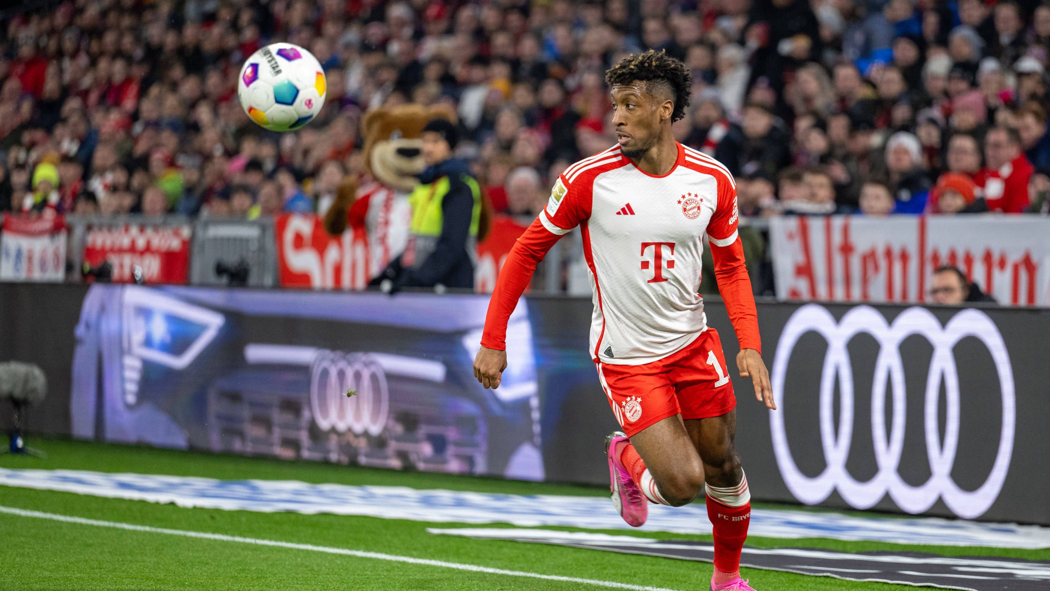 <strong>Kingsley Coman</strong><br>Der Rechtsfuß agiert auf dem ungewohnten linken Flügel und hat viele Aktionen, unter anderem zwei gute Torabschlüsse (11., 23.). Allerdings misslingt ihm auch einiges, zahlreiche Flanken gehen an Freund und Feind vorbei. Nach 75 Minuten gegen Tel ausgewechselt. <strong><em>ran</em>-Note: 4</strong>