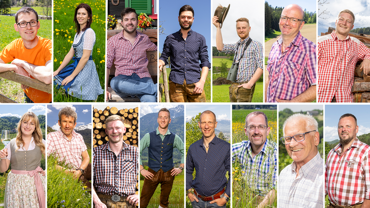 Alle Bauern der 22. Staffel von "Bauer sucht Frau"