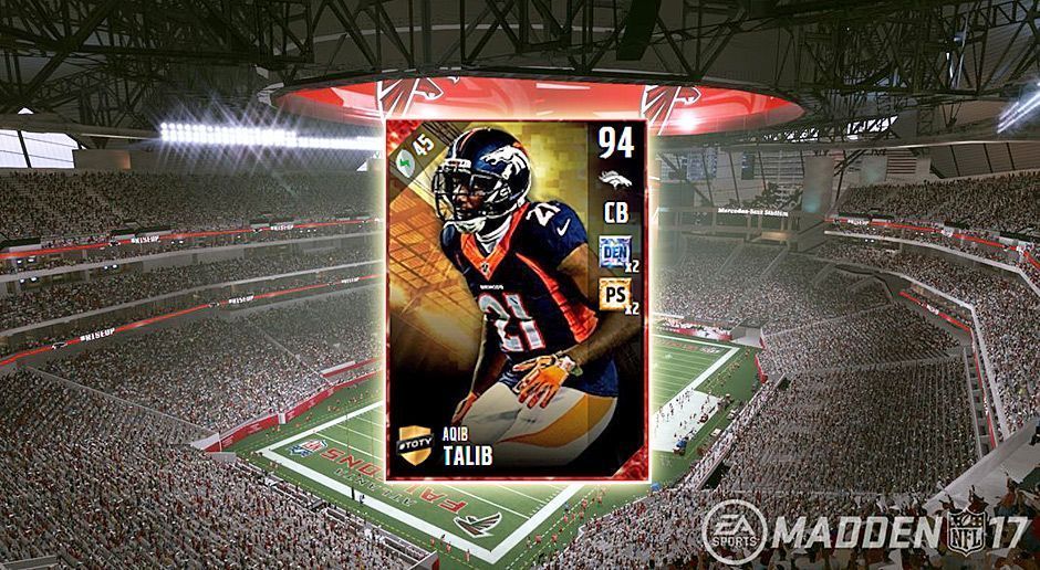
                <strong>Cornerback: Aqib Talib</strong><br>
                Cornerback: Aqib TalibTeam: Denver BroncosGesamt-Stärke: 94
              