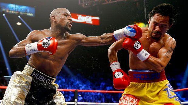 
                <strong>5. Kampfstil</strong><br>
                Floyd Mayweather ist ein Box-Virtuose wie aus dem Lehrbuch. Er verfügt über eine perfekte Beinarbeit, enorme Schnelligkeit und Präzision. Seine Defensivkünste suchen ihresgleichen. "Moneys" Motto: Treffen und nicht getroffen werden. 
              