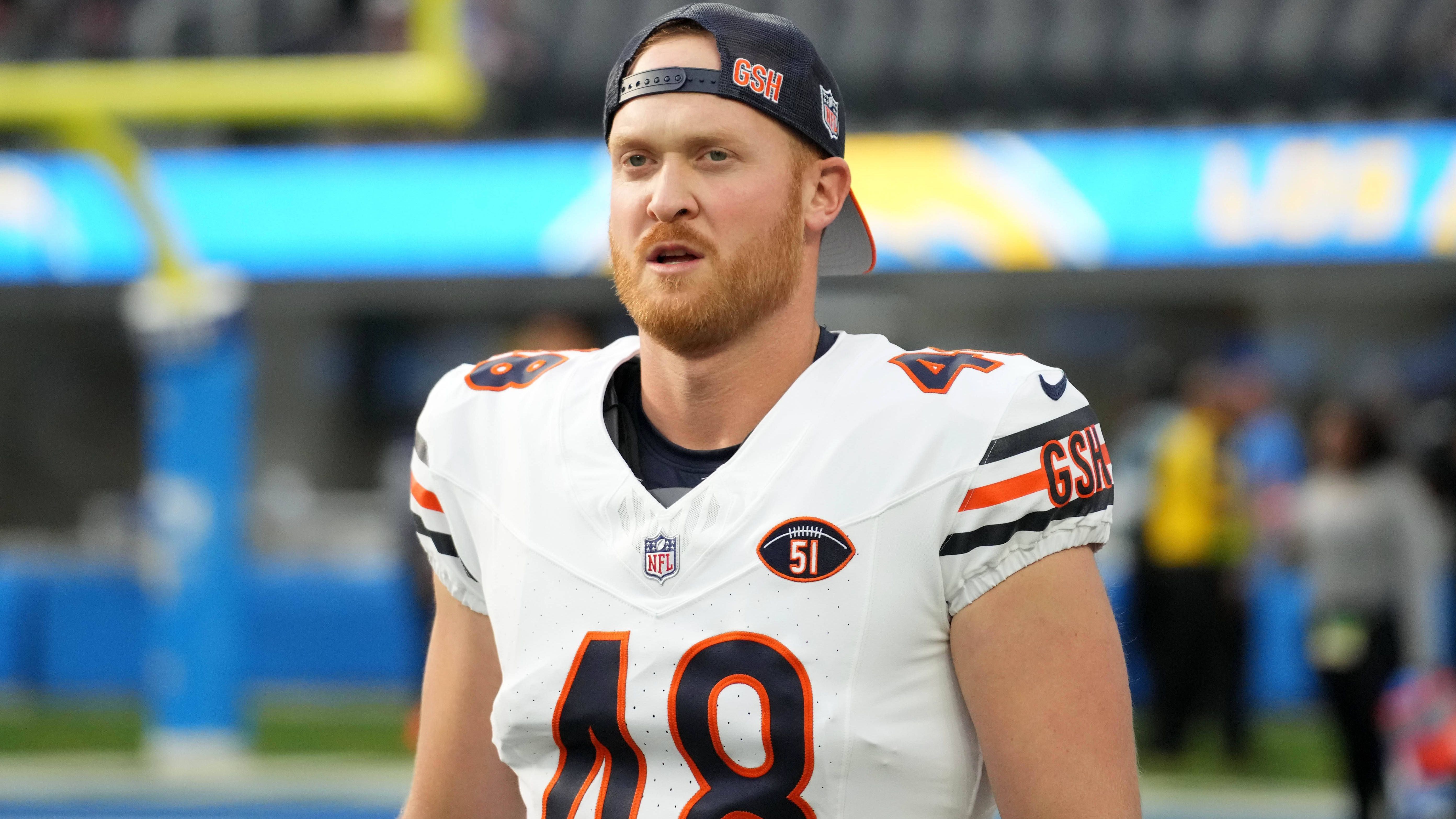 <strong>Chicago Bears: Patrick Scales<br></strong>Alter: 36 Jahre, 1 Monat und 30 Tage<br>Geburtsdatum: 11. Februar 1988<br>Position: Long Snapper