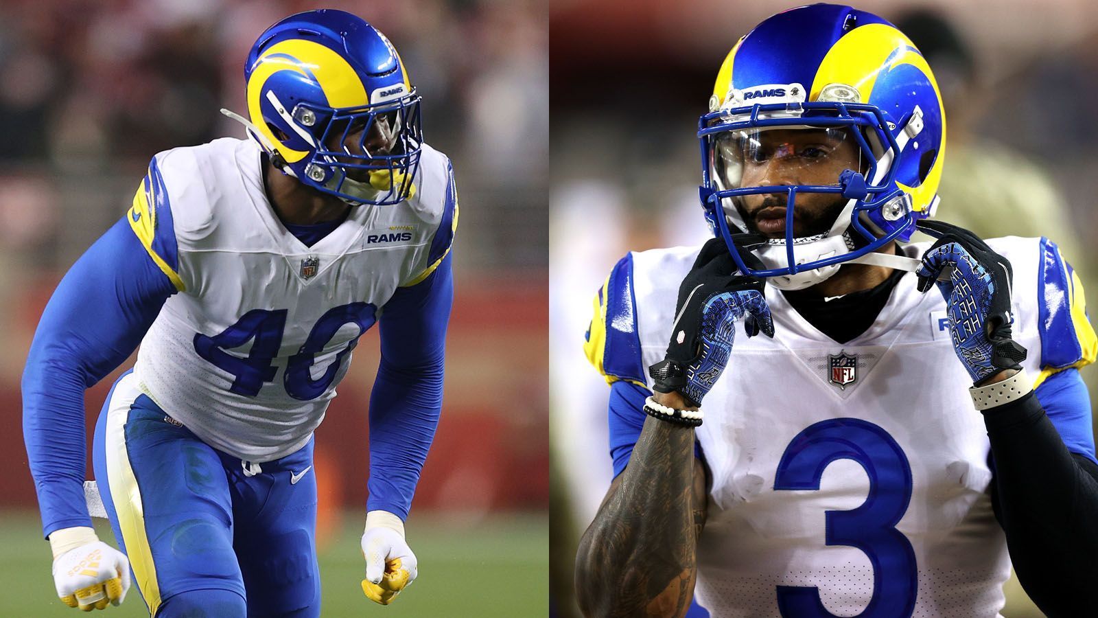 
                <strong>Verlierer: Odell Beckham Jr. und Von Miller (Los Angeles Rams)</strong><br>
                Für die Los Angeles Rams stand alles bereit: Primetimespiel vor eigenem Publikum gegen einen vermeintlich schwächeren Division-Rivalen mit dem Debüt zweier absoluter Superstars: Odell Beckham Jr. und Von Miller! Aus der großen Party sollte aber nichts werden. Schon sehr früh im Spiel wurde ein langer Ball auf OBJ interceptet. Im weiteren Verlauf wurde Miller von Niners-Tight-End George Kittle mit einem dominanten "Pancake"-Block komplett vorgeführt. Die Rams setzten das Spiel mit 31:10 in den Sand.  
              