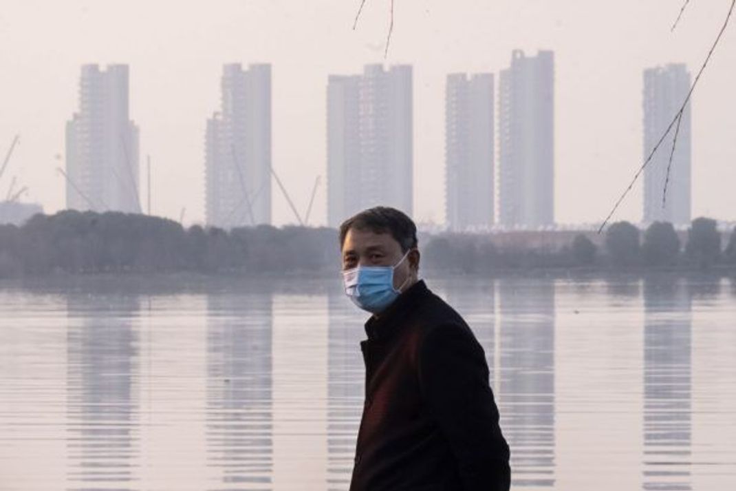 Die Ausgangssperre in Wuhan ist für gesunde Menschen ab Mittwoch vorbei.