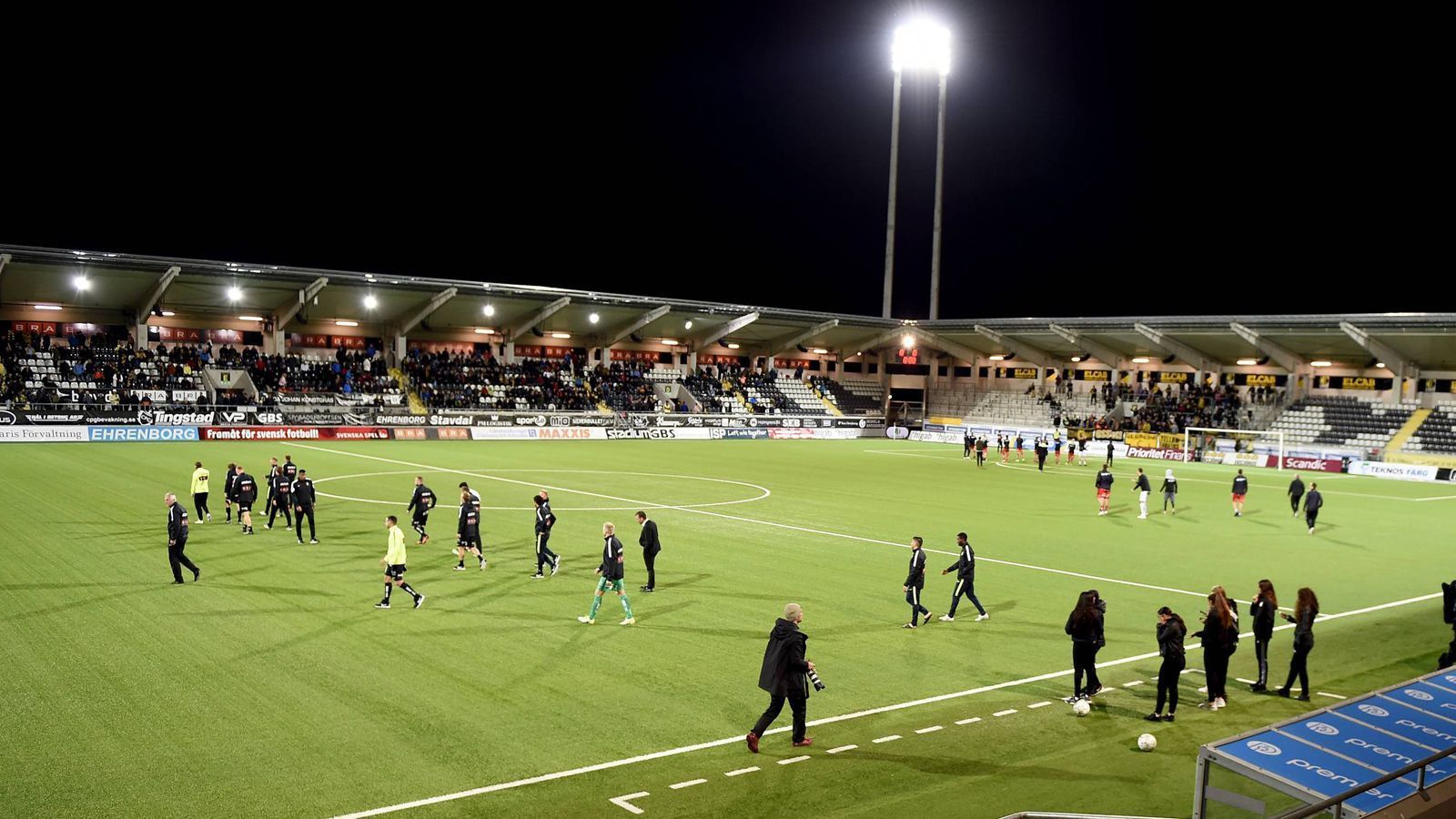 
                <strong>Bravida Arena</strong><br>
                Heimisch ist der Klub in der 2015 umgebauten Bravida Arena. Das Stadion liegt auf der zu Göteborg gehörenden Insel Hisingen. Zuvor war die Arena eine Mischung aus Fußball- und Leichtathletik-Stadion, mittlerweile ist hier nur noch der Fußball zuhause. Rund 6.500 Zuschauer finden darin Platz - eine schwarz-gelbe Wand erwartet die Leipziger beim Gastspiel am 02. August also nicht.
              