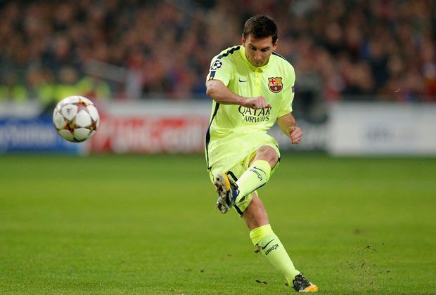 
                <strong>7. Lionel Messi</strong><br>
                Auch für Superstar Messi steht lediglich ein siebter Platz zu Buche. Alle 84 Minuten zappelt ein Messi-Schuss im gegnerischen Netz. 
              