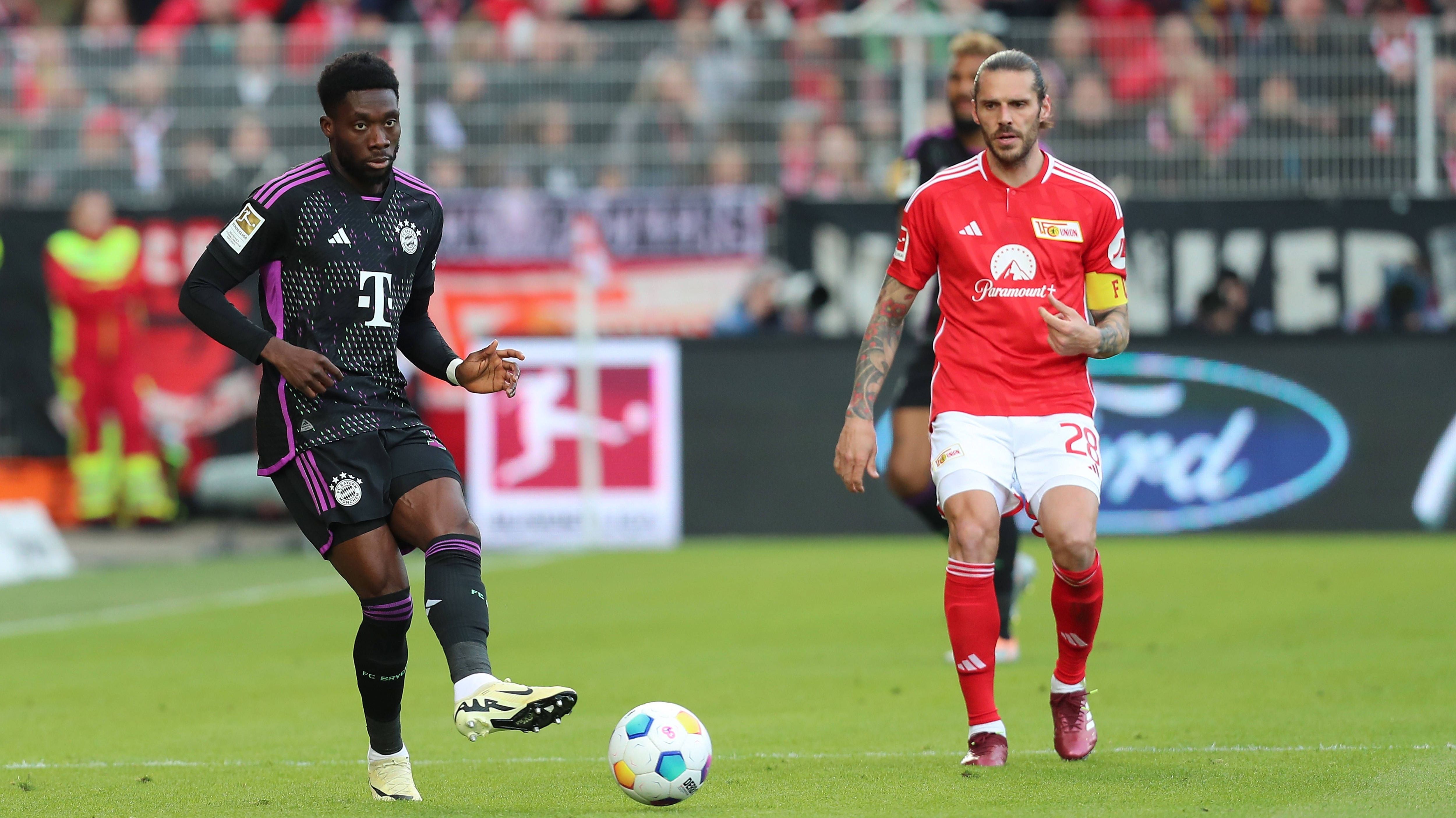 <strong>Alphonso Davies</strong><br>Der Linksverteidiger verpasste aufgrund einer Gelb-Sperre das Champions-League-Rückspiel gegen den FC Arsenal, steht in Berlin aber wieder von Anfang an auf dem Platz. In der Offensive versucht er viel, trifft aber oftmals die falsche Entscheidung. Im Spiel nach hinten ist seine linke Seite etwas anfällig. <em><strong>ran</strong></em>-Note: 3